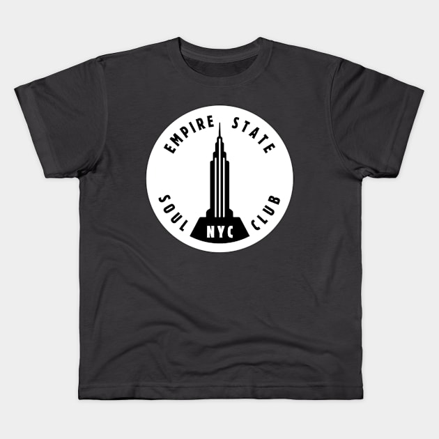 Empire State Soul Club Kids T-Shirt by MatchbookGraphics